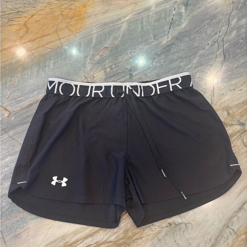 Under Armour Women's Black Athletic Shorts